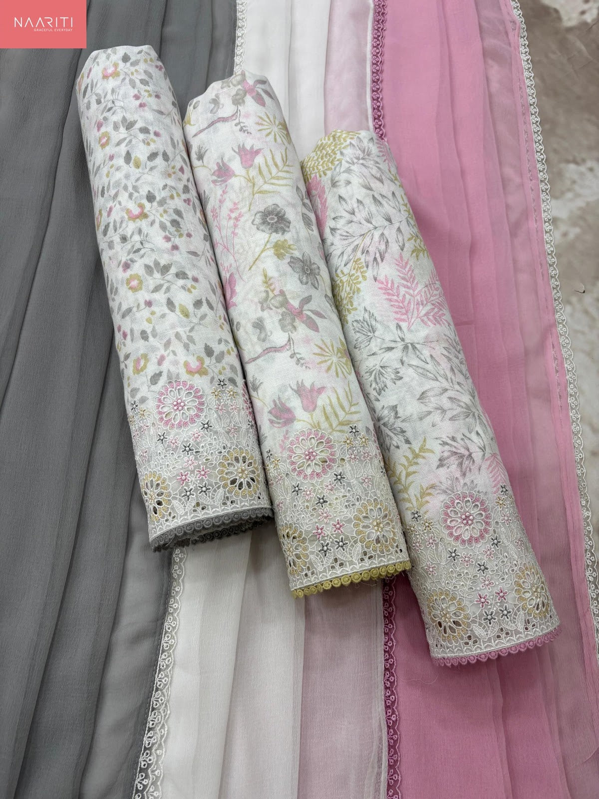 Poppy Naariti Linen Pant Style Suits Manufacturer