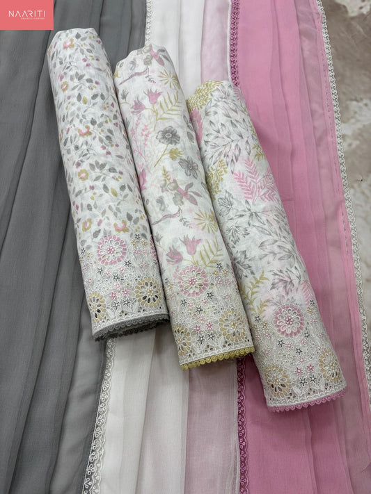 Poppy Naariti Linen Pant Style Suits Manufacturer