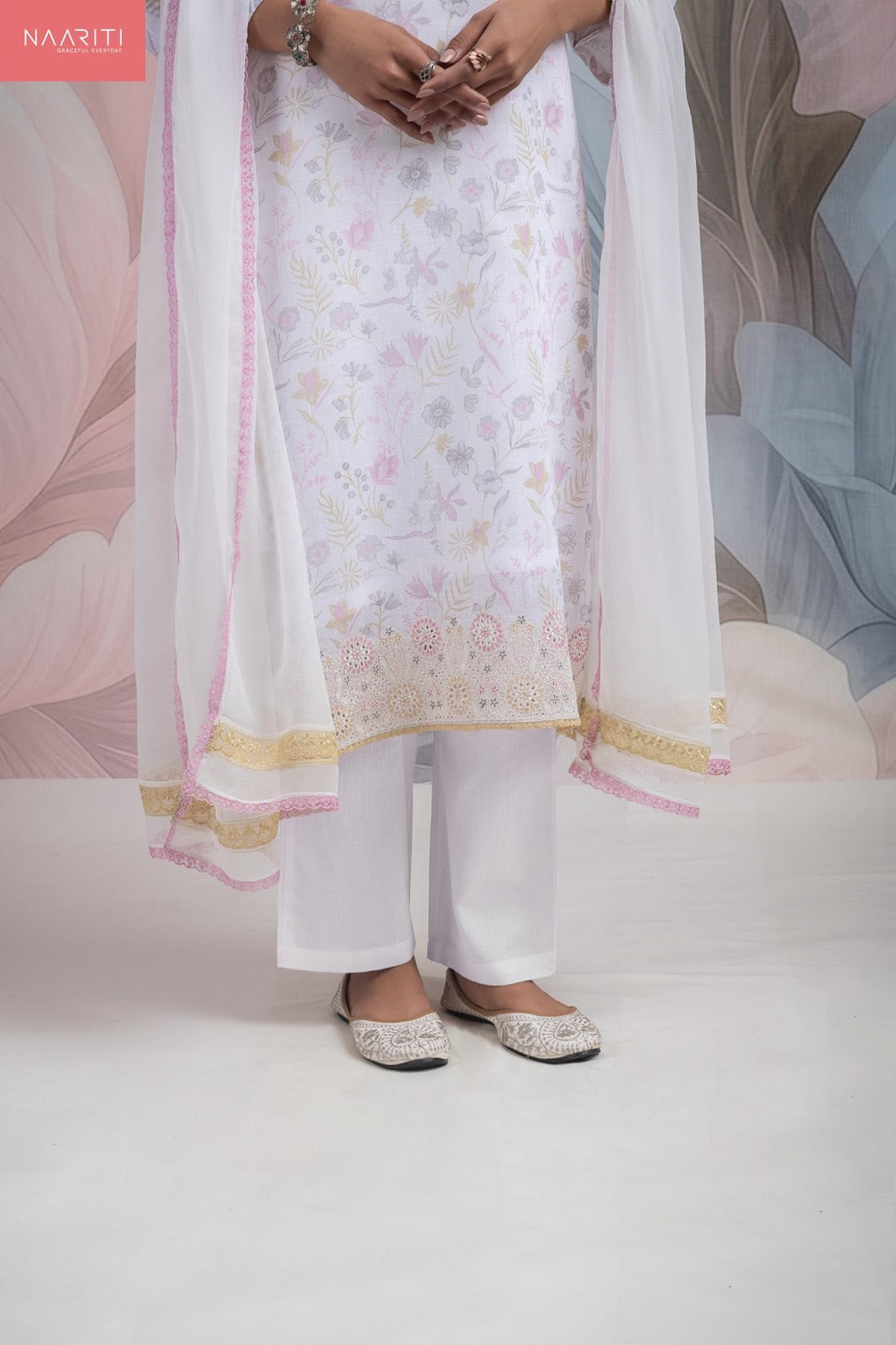 Poppy Naariti Linen Pant Style Suits Manufacturer