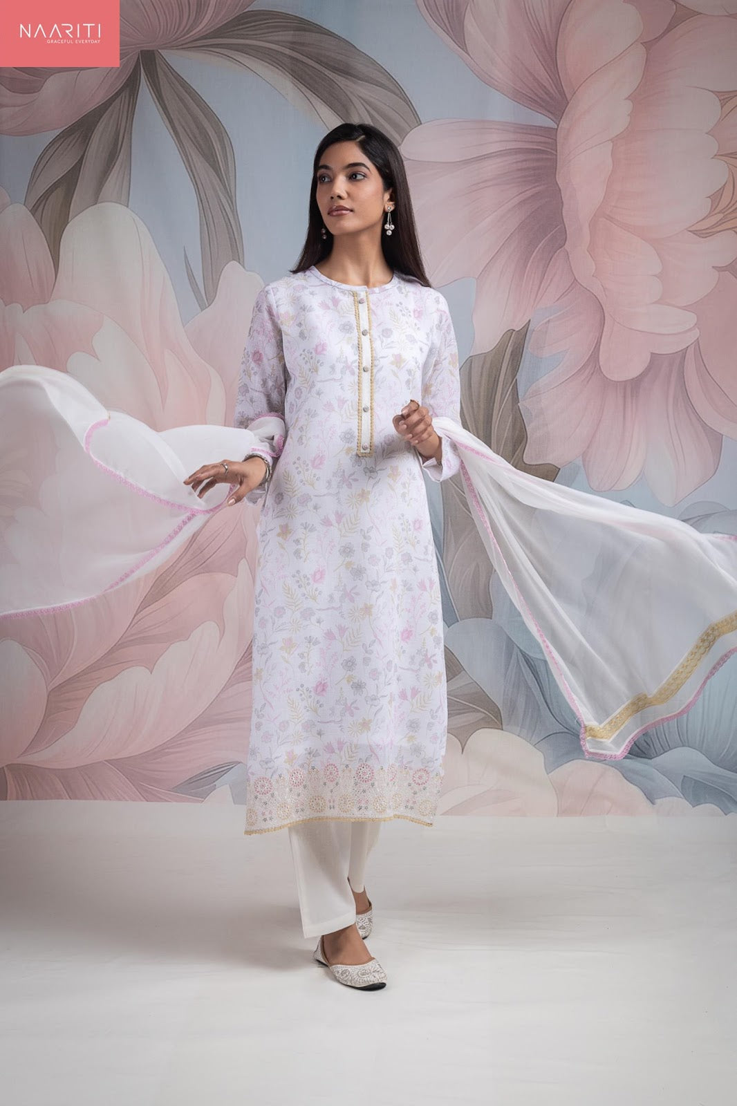 Poppy Naariti Linen Pant Style Suits Manufacturer