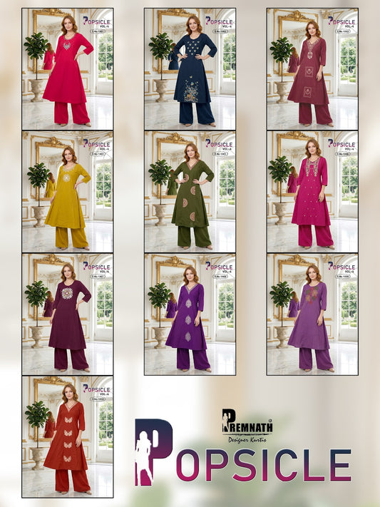 Popsicle Vol 4 Premnath Cotton Dhabu Co Ord Set Exporter