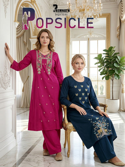 Popsicle Vol 4 Premnath Cotton Dhabu Co Ord Set Exporter