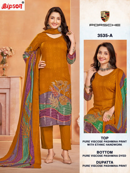 Porsche 3535 Bipson Prints Viscose Pashmina Suits Manufacturer
