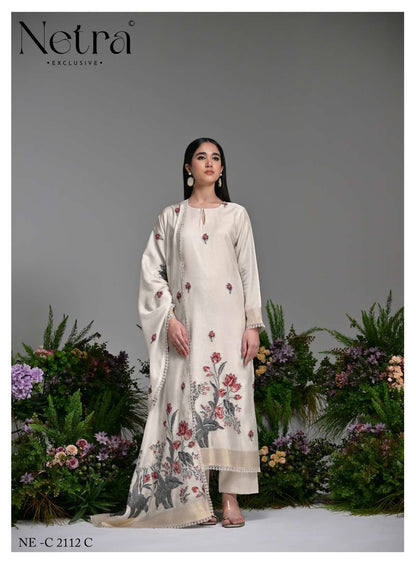 Poshak Netra Bemberg Pant Style Suits Exporter