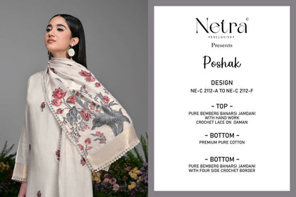 Poshak Netra Bemberg Pant Style Suits Exporter