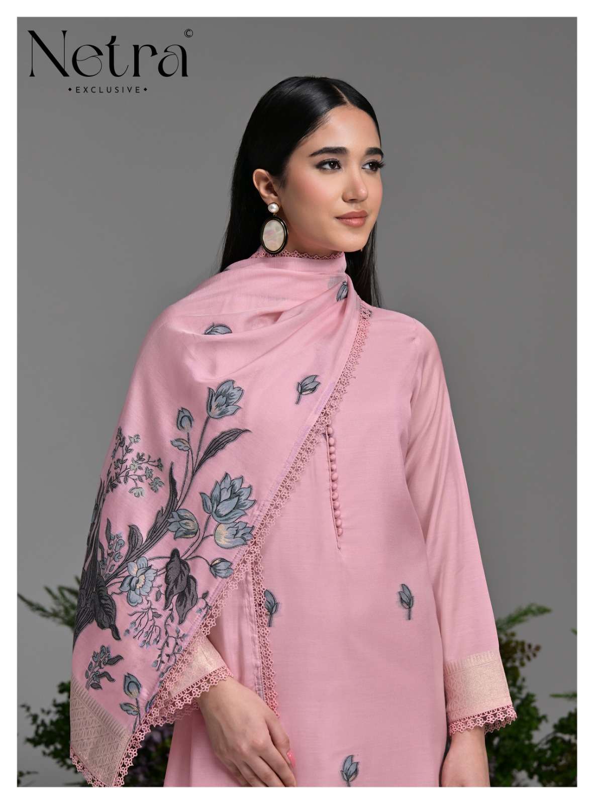 Poshak Netra Bemberg Pant Style Suits Exporter