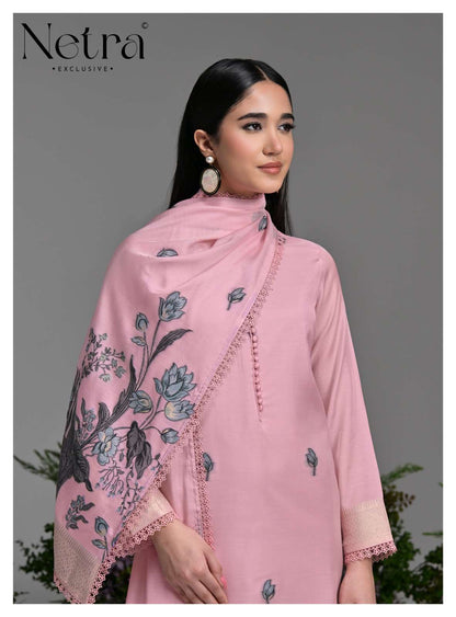 Poshak Netra Bemberg Pant Style Suits Exporter