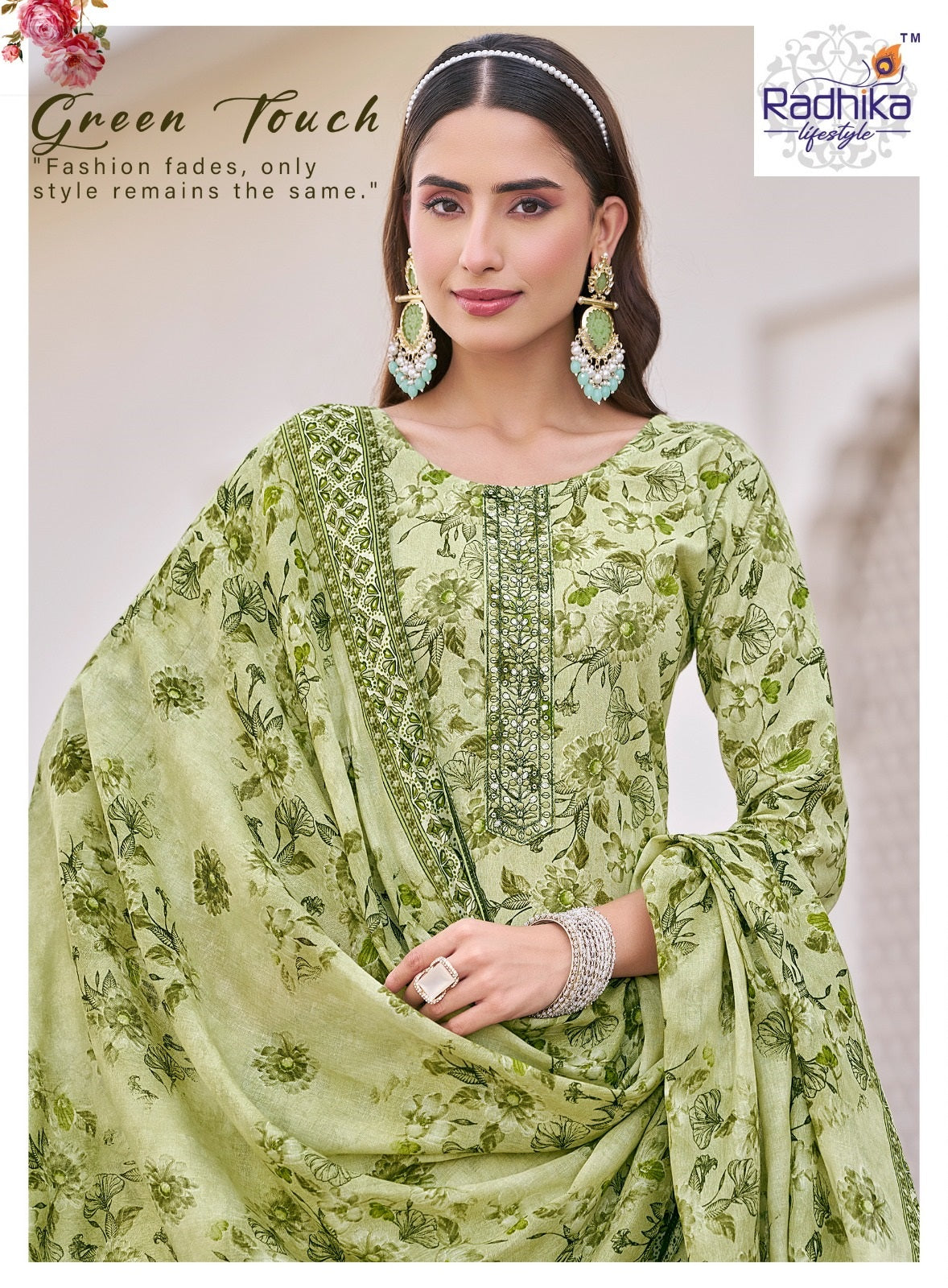 Poshak Vol 1 Radhika Lifestyle Readymade Cotton Pant Suits Wholesale Rate