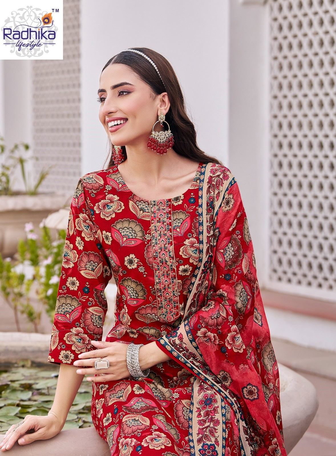 Poshak Vol 1 Radhika Lifestyle Readymade Cotton Pant Suits Wholesale Rate