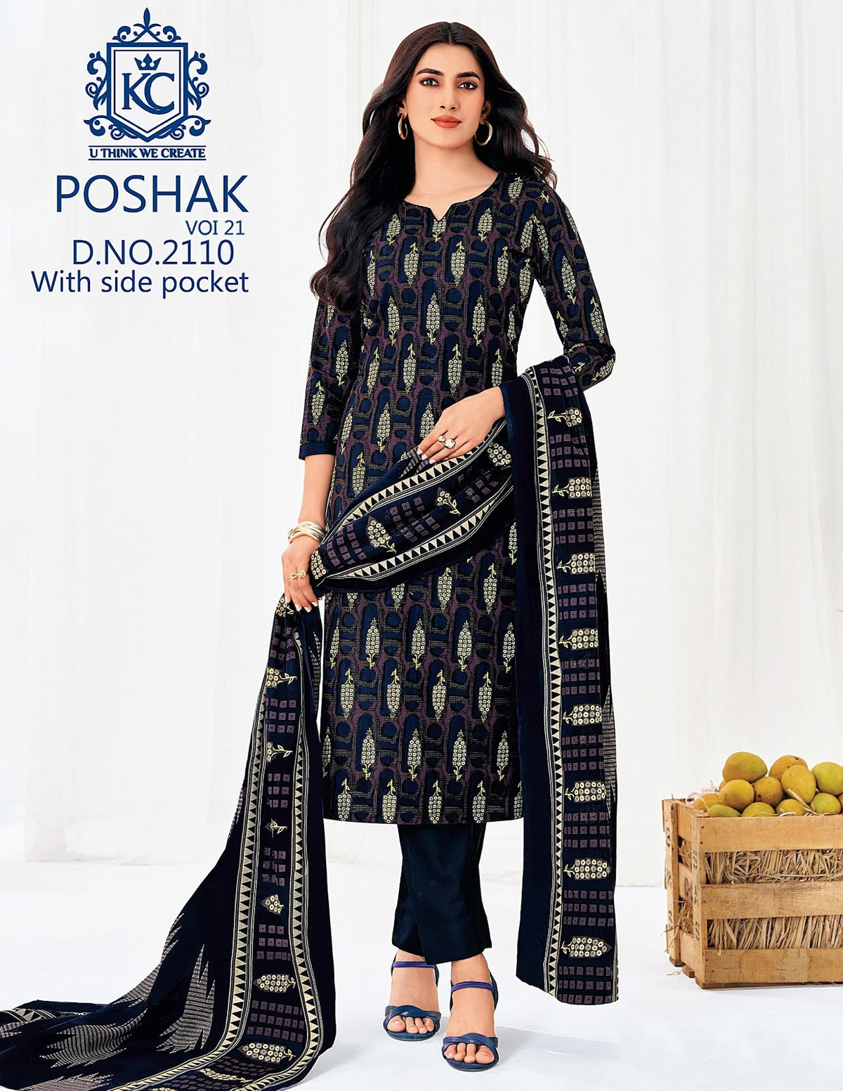 Poshak Vol 21 Kcf Readymade Cotton Pant Suits Wholesaler Gujarat