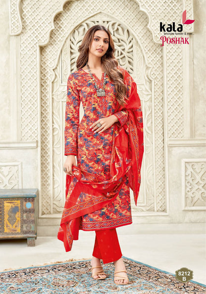 Poshak Vol 2 B Kala Cotton Dress Material Exporter India