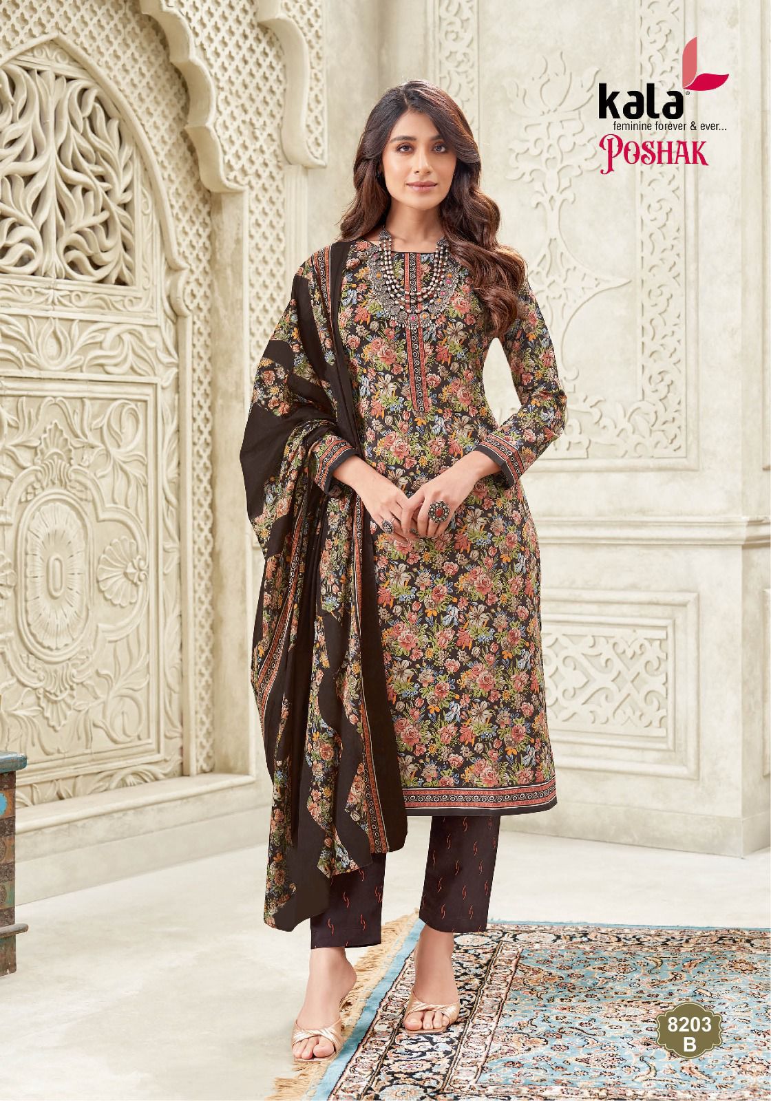 Poshak Vol 2 B Kala Cotton Dress Material Exporter India