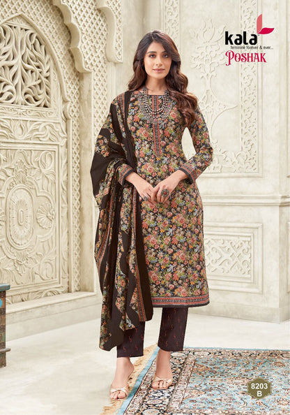 Poshak Vol 2 B Kala Cotton Dress Material Exporter India