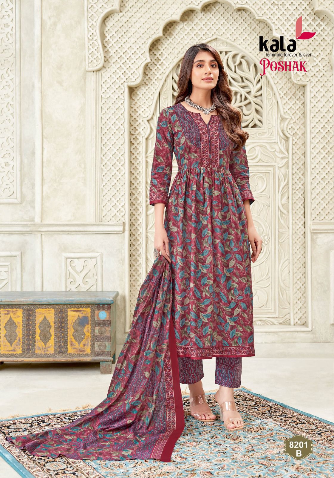 Poshak Vol 2 B Kala Cotton Dress Material Exporter India