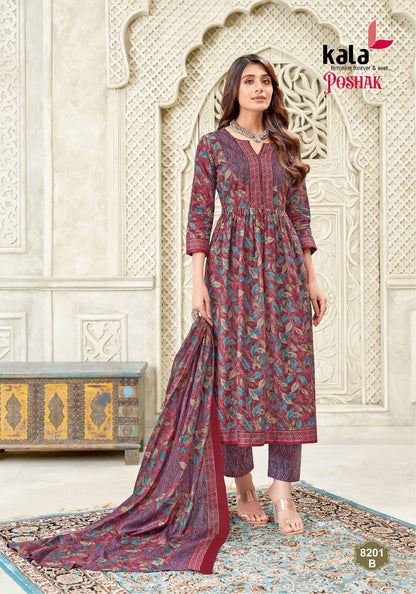 Poshak Vol 2 B Kala Cotton Dress Material Exporter India