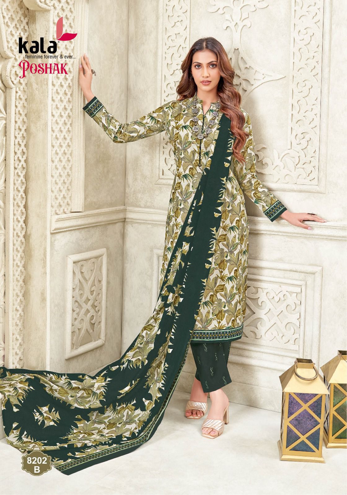 Poshak Vol 2 B Kala Cotton Dress Material Exporter India