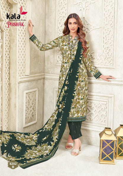 Poshak Vol 2 B Kala Cotton Dress Material Exporter India