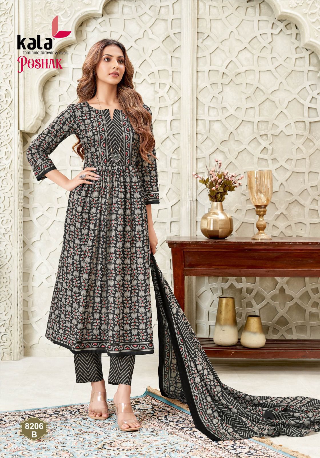 Poshak Vol 2 B Kala Cotton Dress Material Exporter India