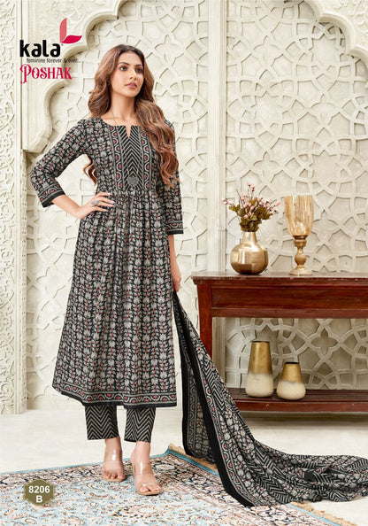 Poshak Vol 2 B Kala Cotton Dress Material Exporter India