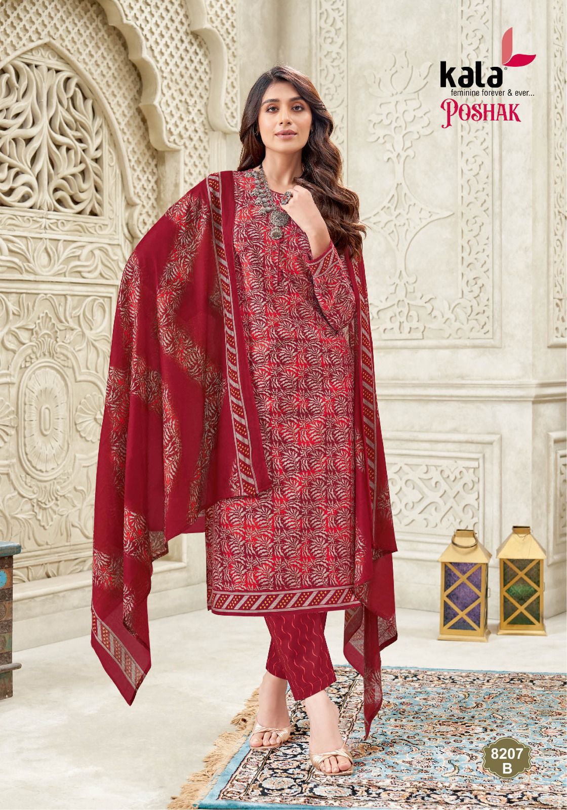 Poshak Vol 2 B Kala Cotton Dress Material Exporter India