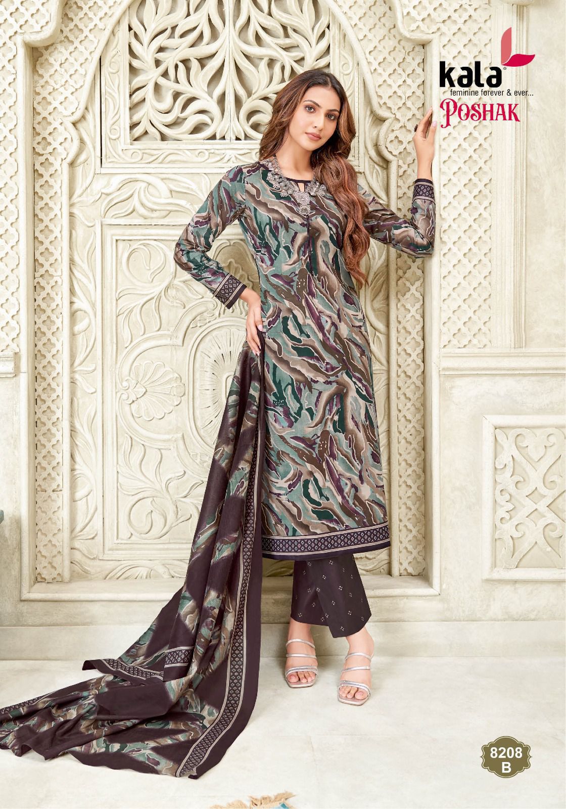 Poshak Vol 2 B Kala Cotton Dress Material Exporter India