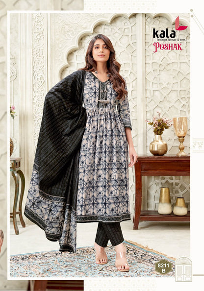 Poshak Vol 2 B Kala Cotton Dress Material Exporter India