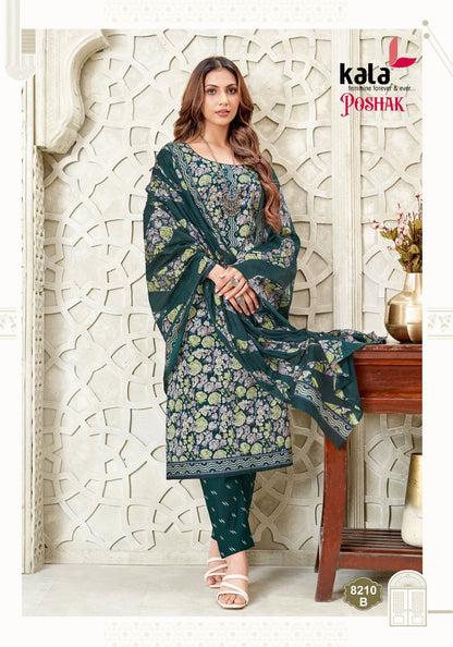 Poshak Vol 2 B Kala Cotton Dress Material Exporter India