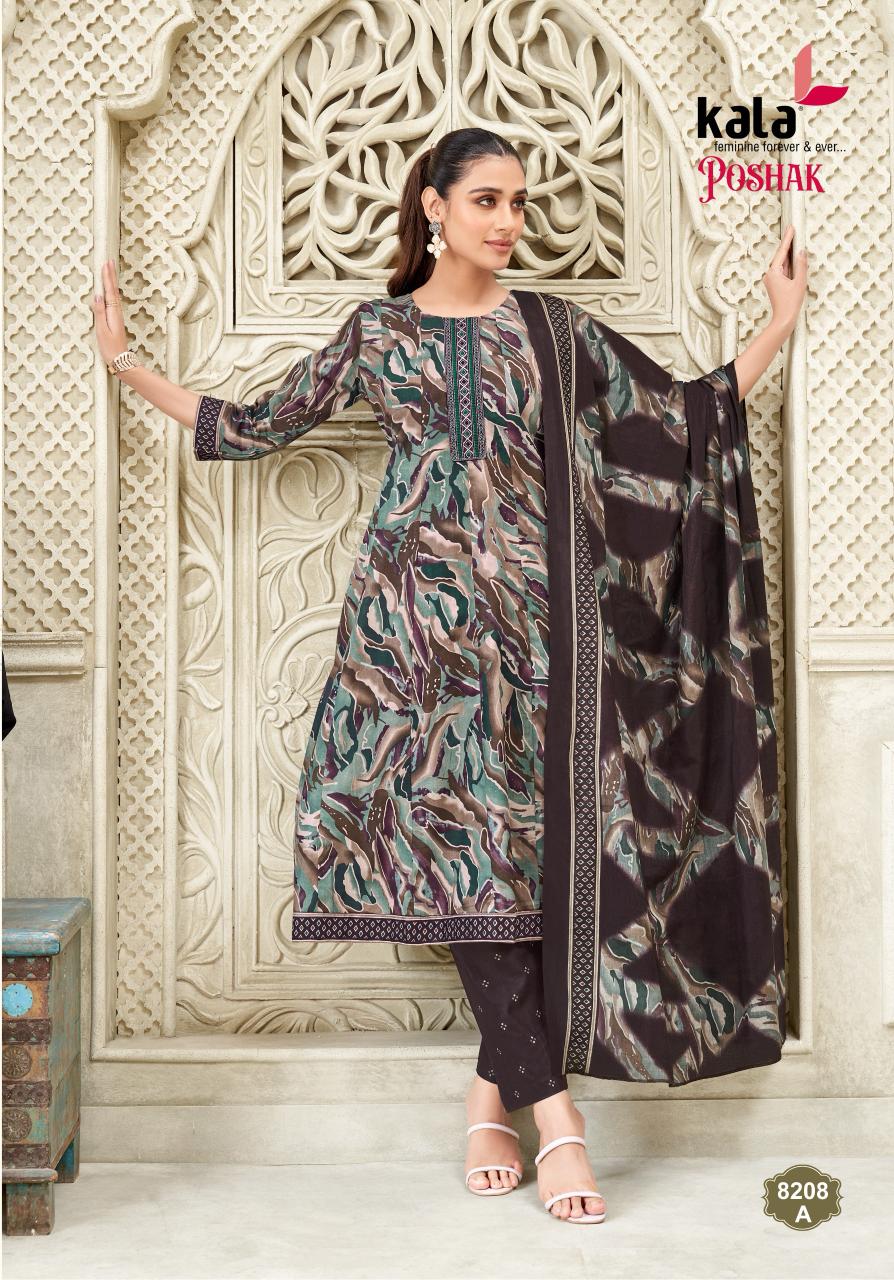 Poshak Vol 2 Kala Cotton Readymade Anarkali Suits Wholesale