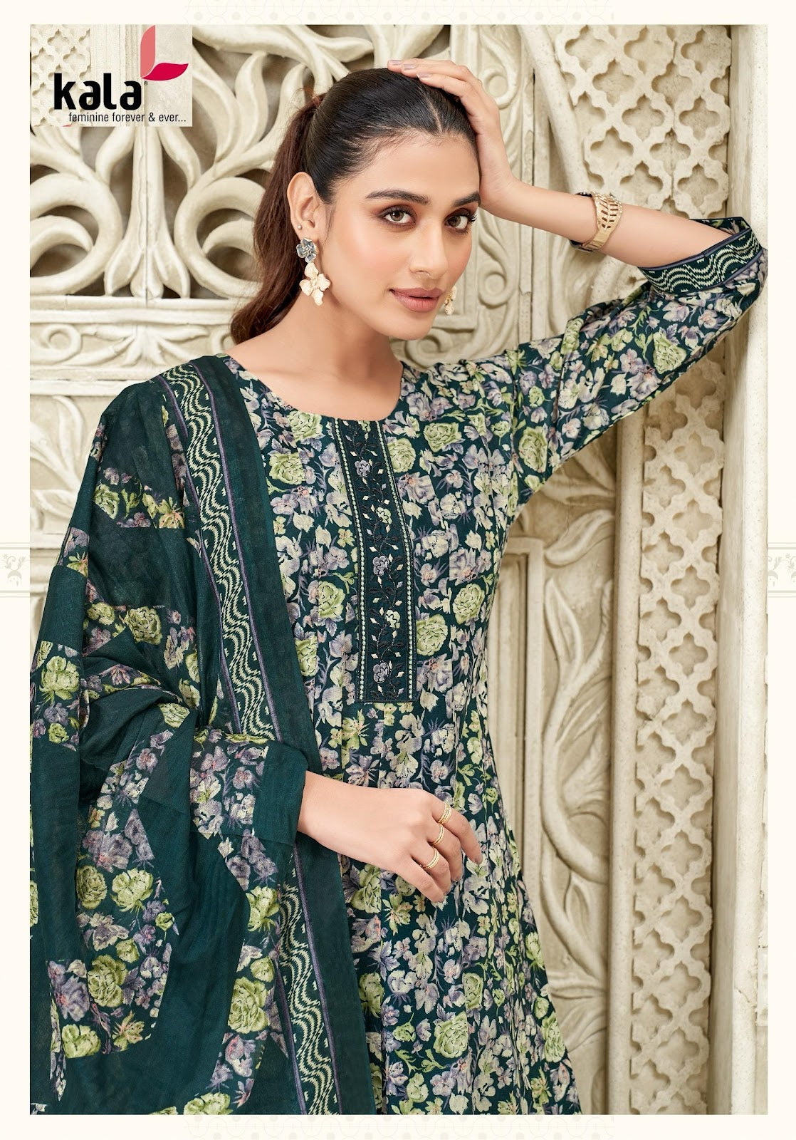 Poshak Vol 2 Kala Cotton Readymade Anarkali Suits Wholesale