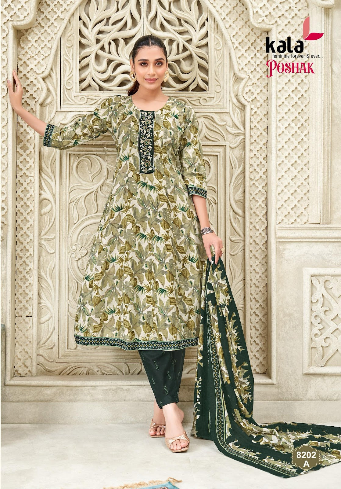 Poshak Vol 2 Kala Cotton Readymade Anarkali Suits Wholesale