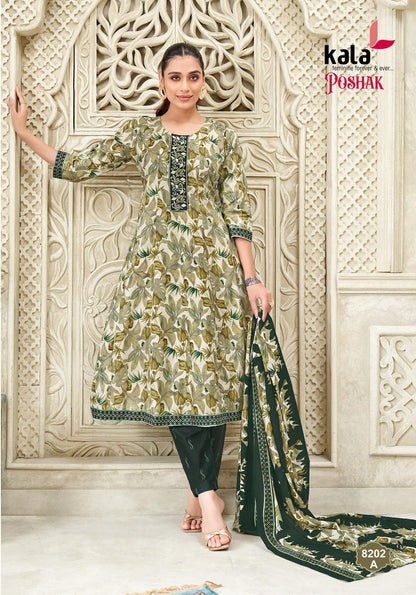 Poshak Vol 2 Kala Cotton Readymade Anarkali Suits Wholesale