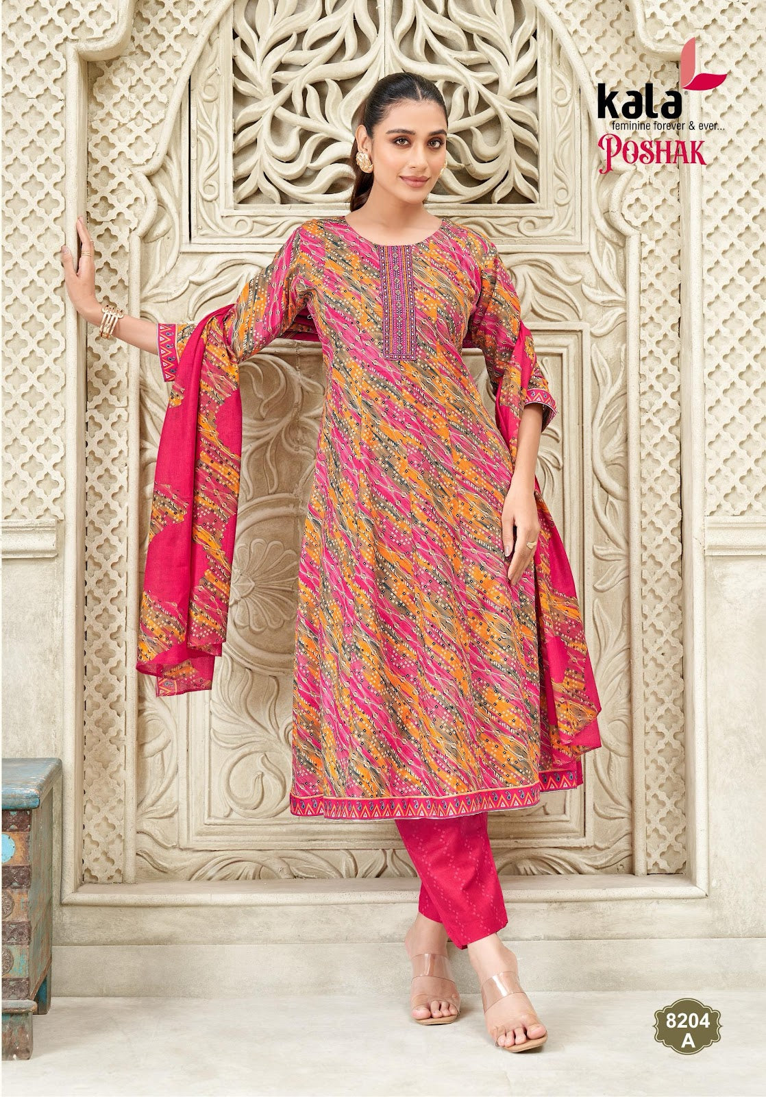 Poshak Vol 2 Kala Cotton Readymade Anarkali Suits Wholesale