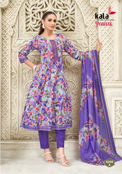 Poshak Vol 2 Kala Cotton Readymade Anarkali Suits Wholesale