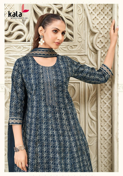 Poshak Vol 2 Kala Cotton Readymade Anarkali Suits Wholesale