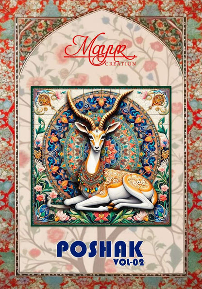 Poshak Vol 2 Mayur Creation Cotton Dress Material Supplier