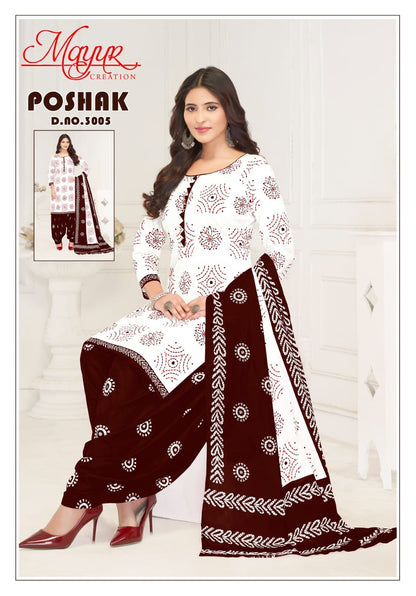 Poshak Vol 3 Mayur Creation Cotton Dress Material Supplier India