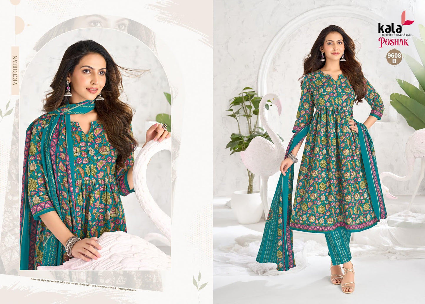 Poshak Vol 4 Kala Cotton Dress Material Supplier India
