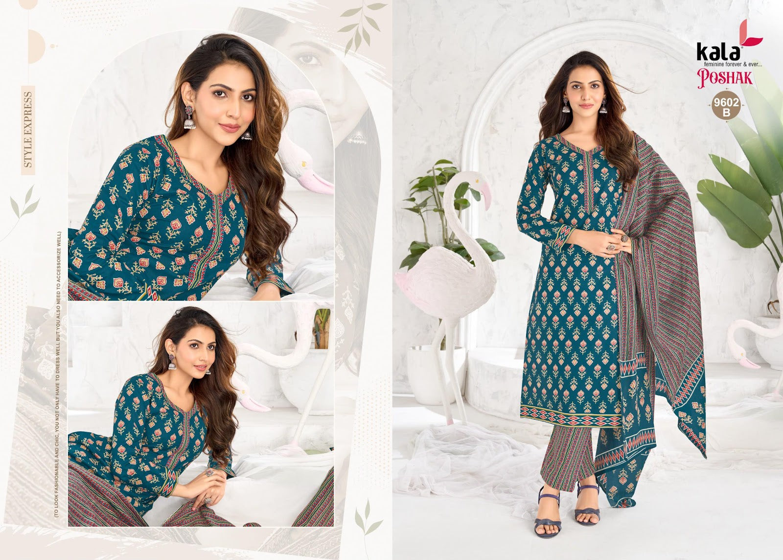 Poshak Vol 4 Kala Cotton Dress Material Supplier India