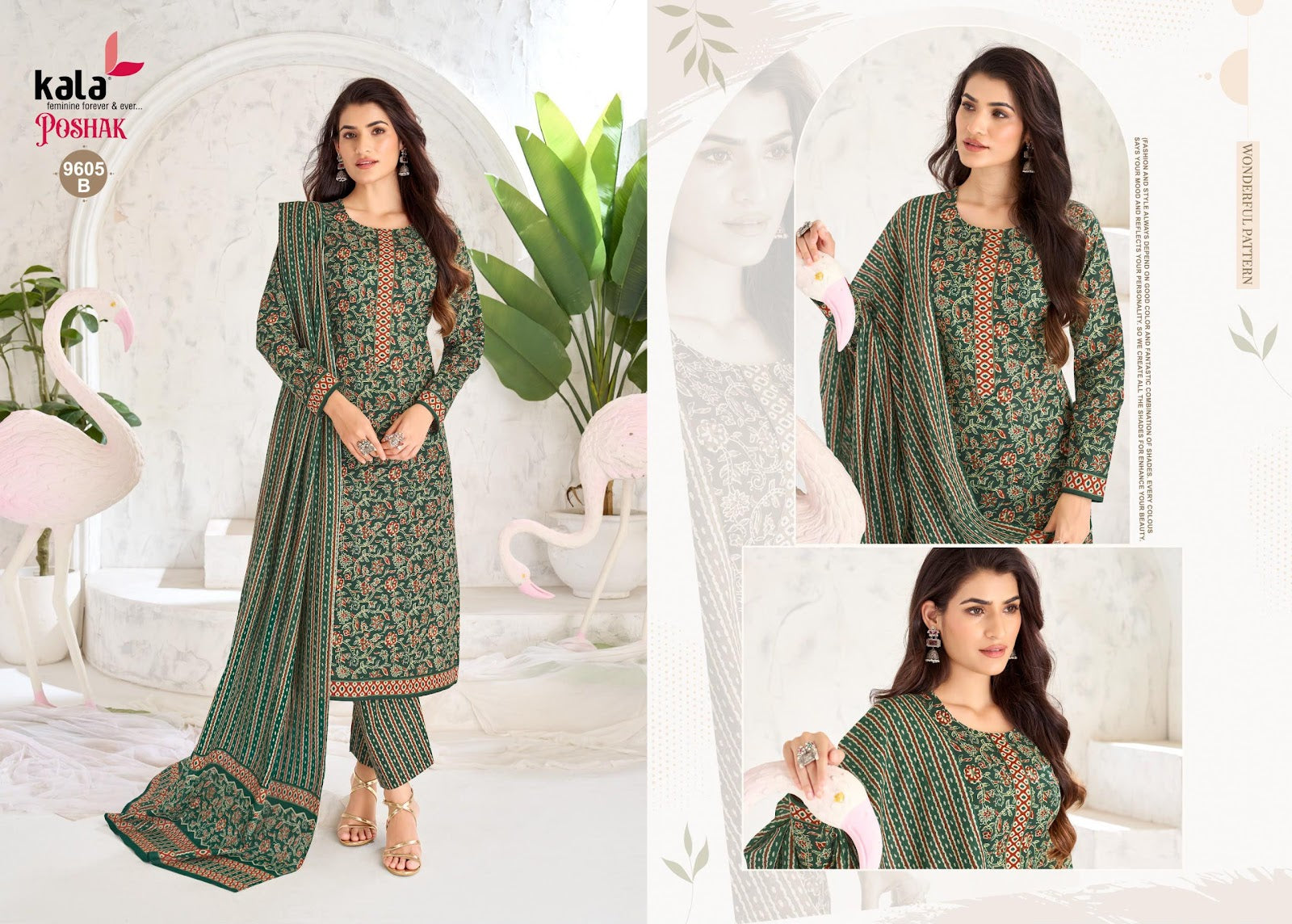 Poshak Vol 4 Kala Cotton Dress Material Supplier India