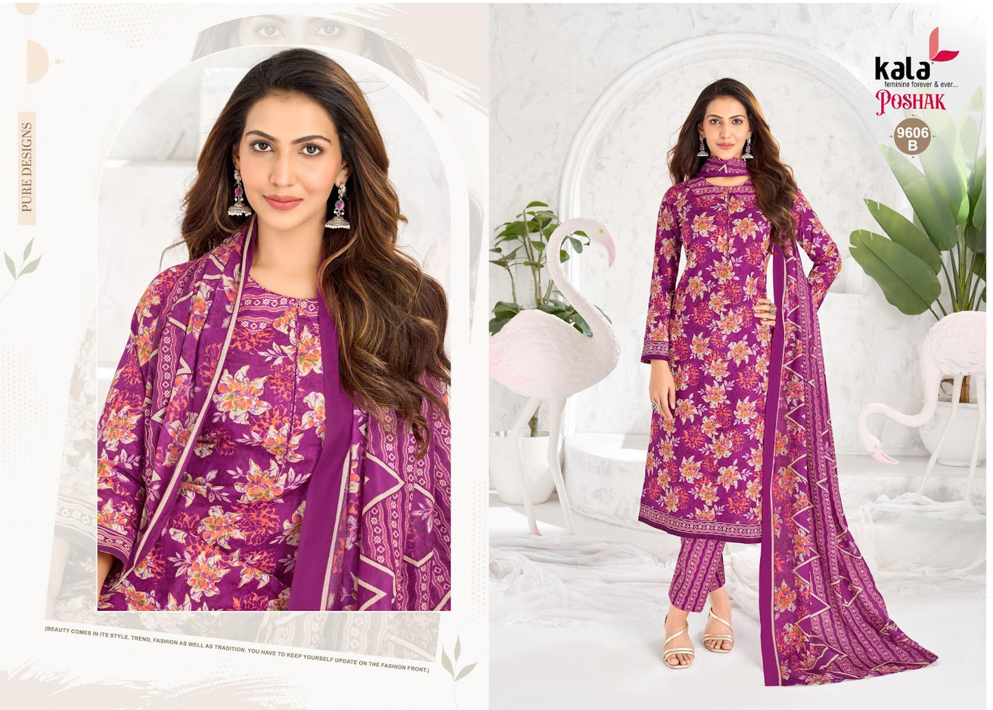 Poshak Vol 4 Kala Cotton Dress Material Supplier India