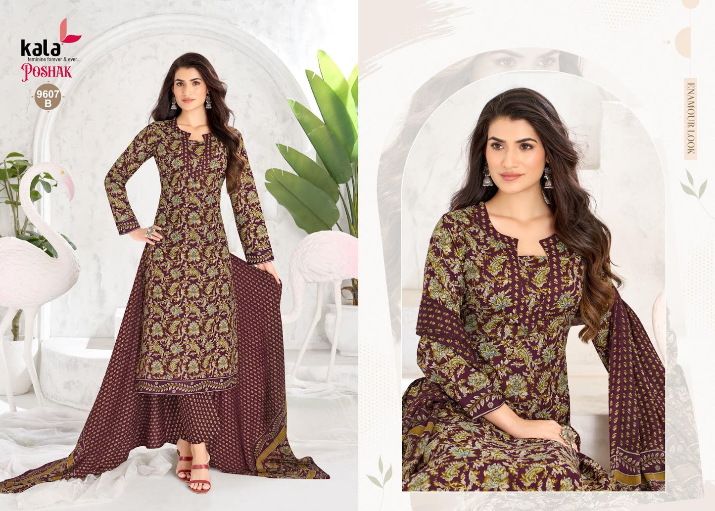 Poshak Vol 4 Kala Cotton Dress Material Supplier India