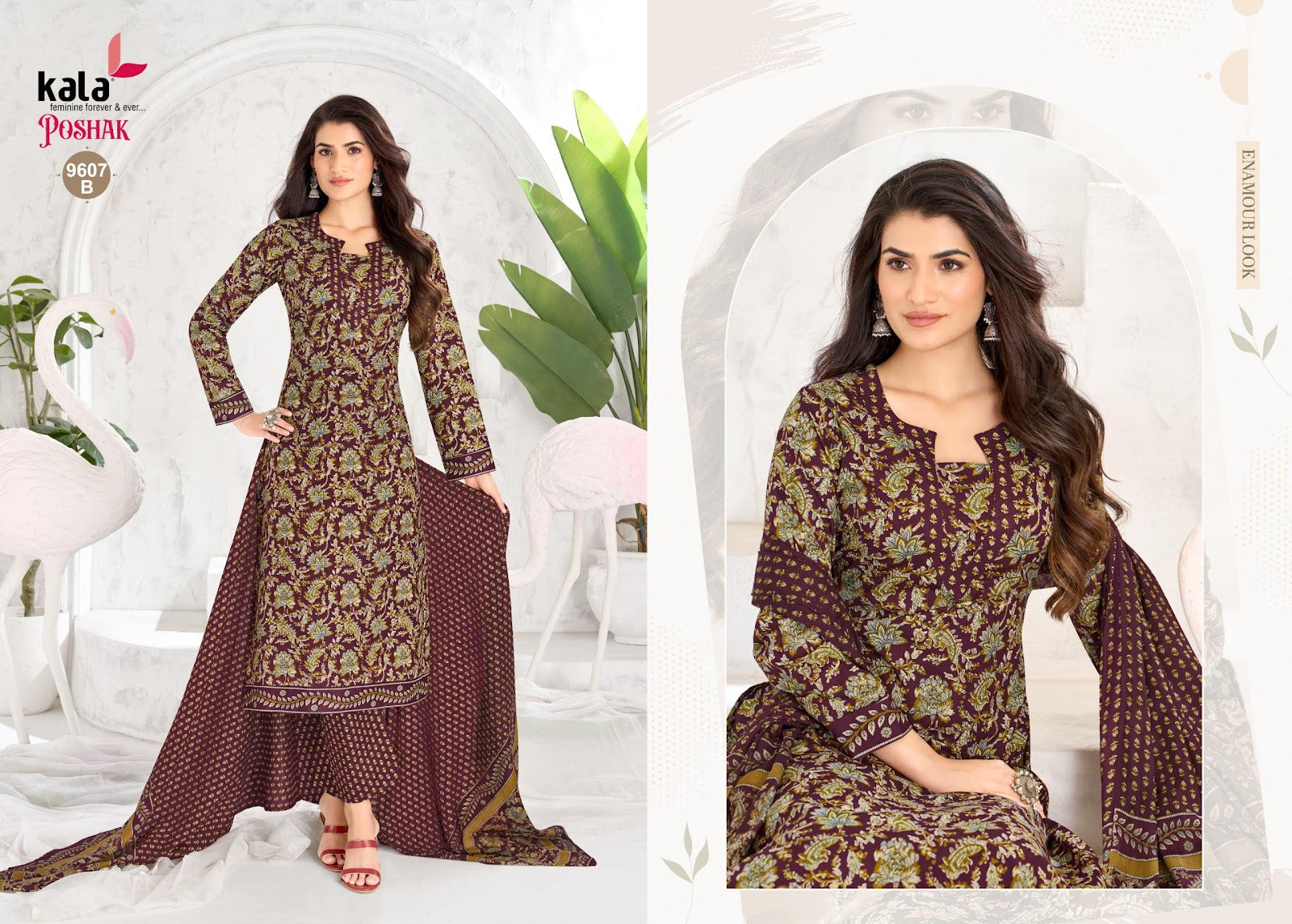 Poshak Vol 4 Kala Cotton Dress Material Supplier India