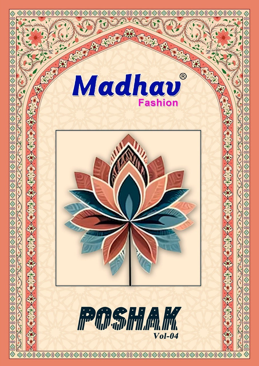 Poshak Vol 4 Madhav Fashion Cotton Dress Material Manufacturer India