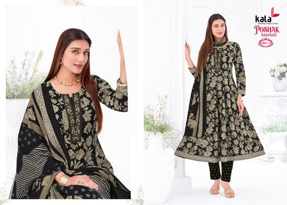 Poshak Vol 5 Kala Cotton Readymade Anarkali Suits Wholesaler India