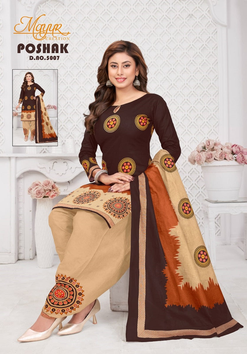 Poshak Vol 5 Mayur Creation Cotton Dress Material Supplier