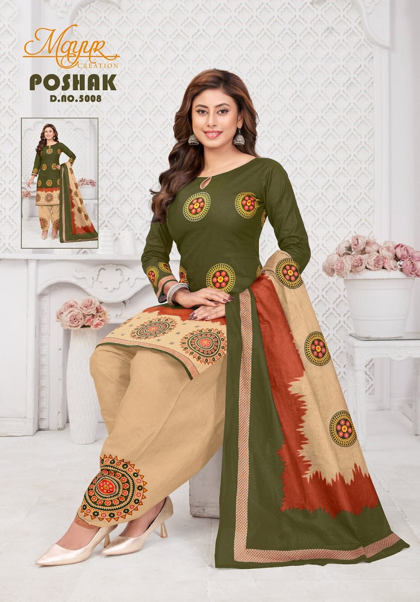 Poshak Vol 5 Mayur Creation Cotton Dress Material Supplier