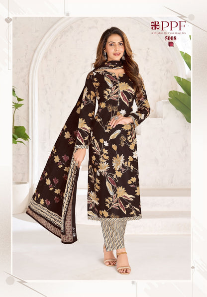 Poshak Vol 5 Ppf Cotton Dress Material Manufacturer