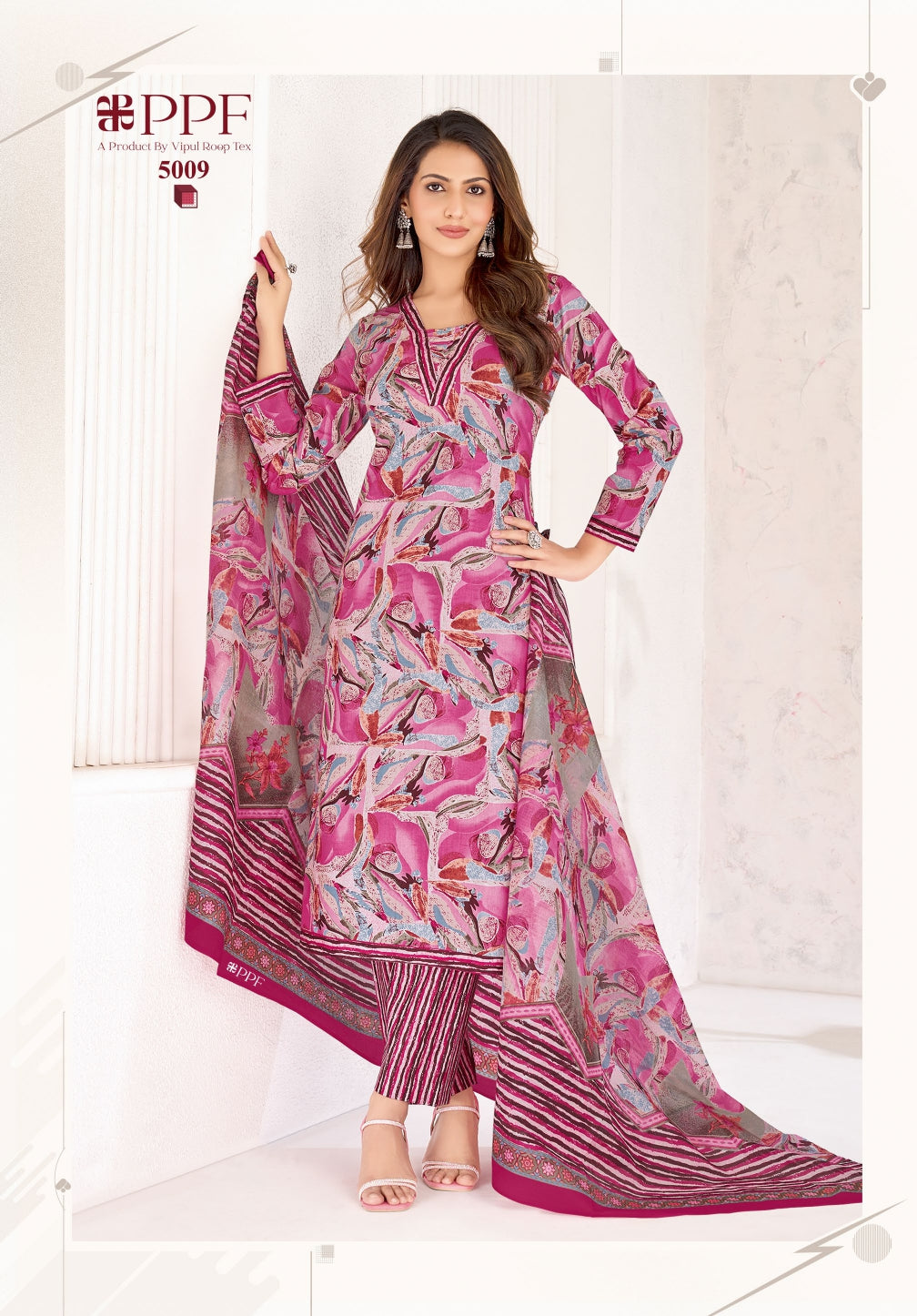 Poshak Vol 5 Ppf Cotton Dress Material Manufacturer