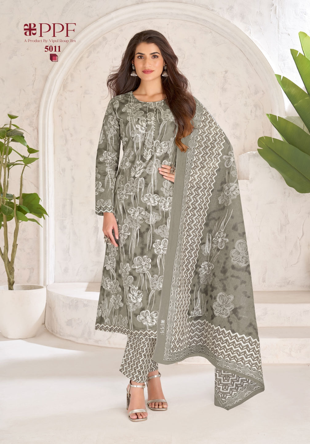 Poshak Vol 5 Ppf Cotton Dress Material Manufacturer