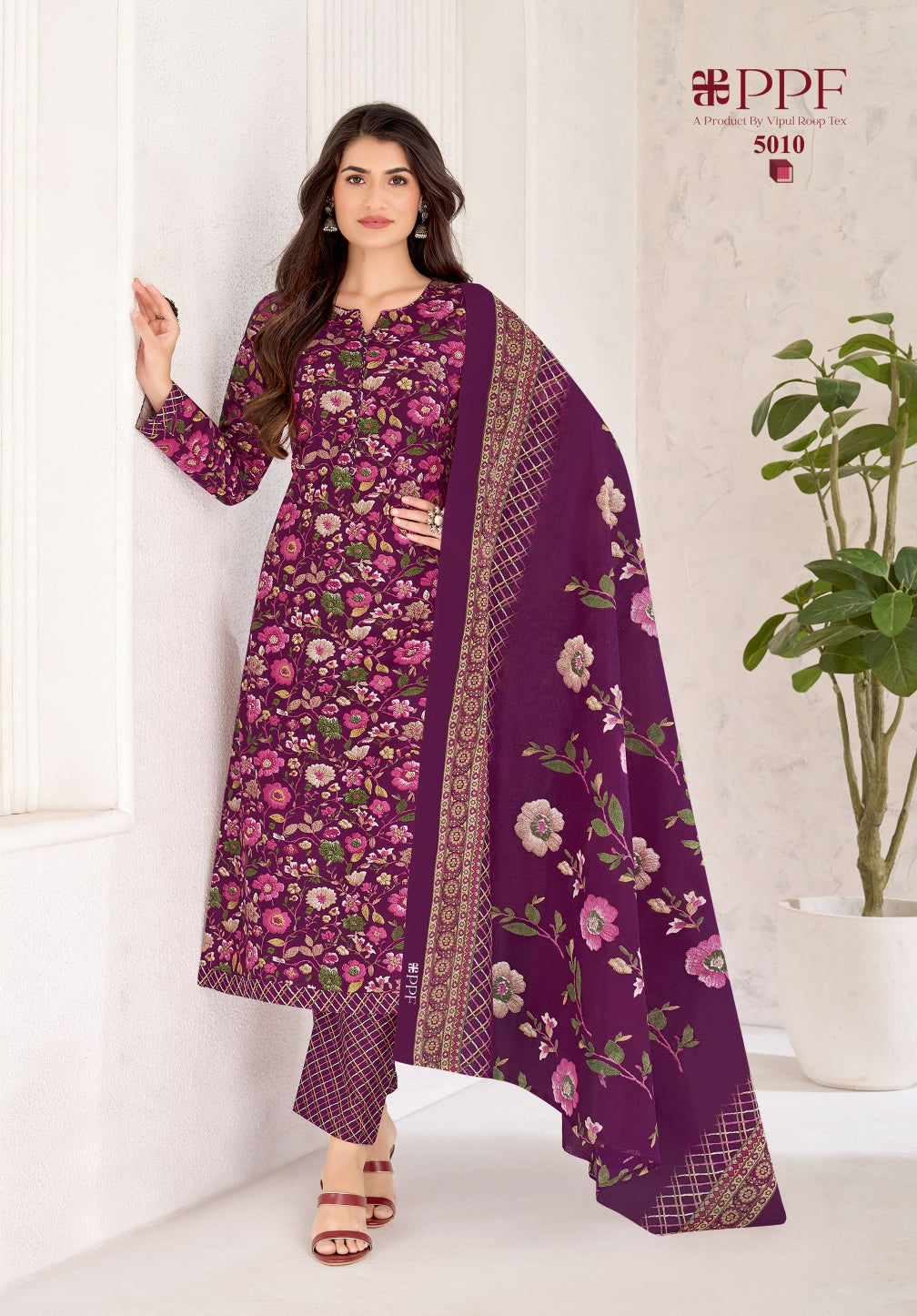 Poshak Vol 5 Ppf Cotton Dress Material Manufacturer